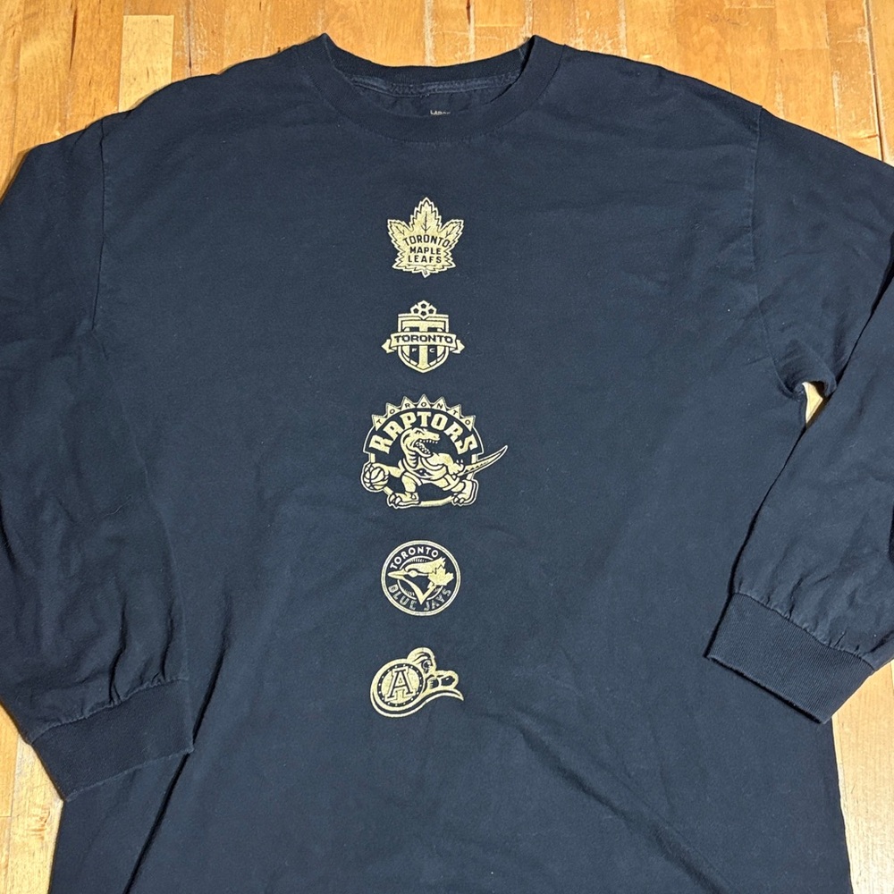 Toronto Raptors OVO Drake night Long Sleeve Shirt
